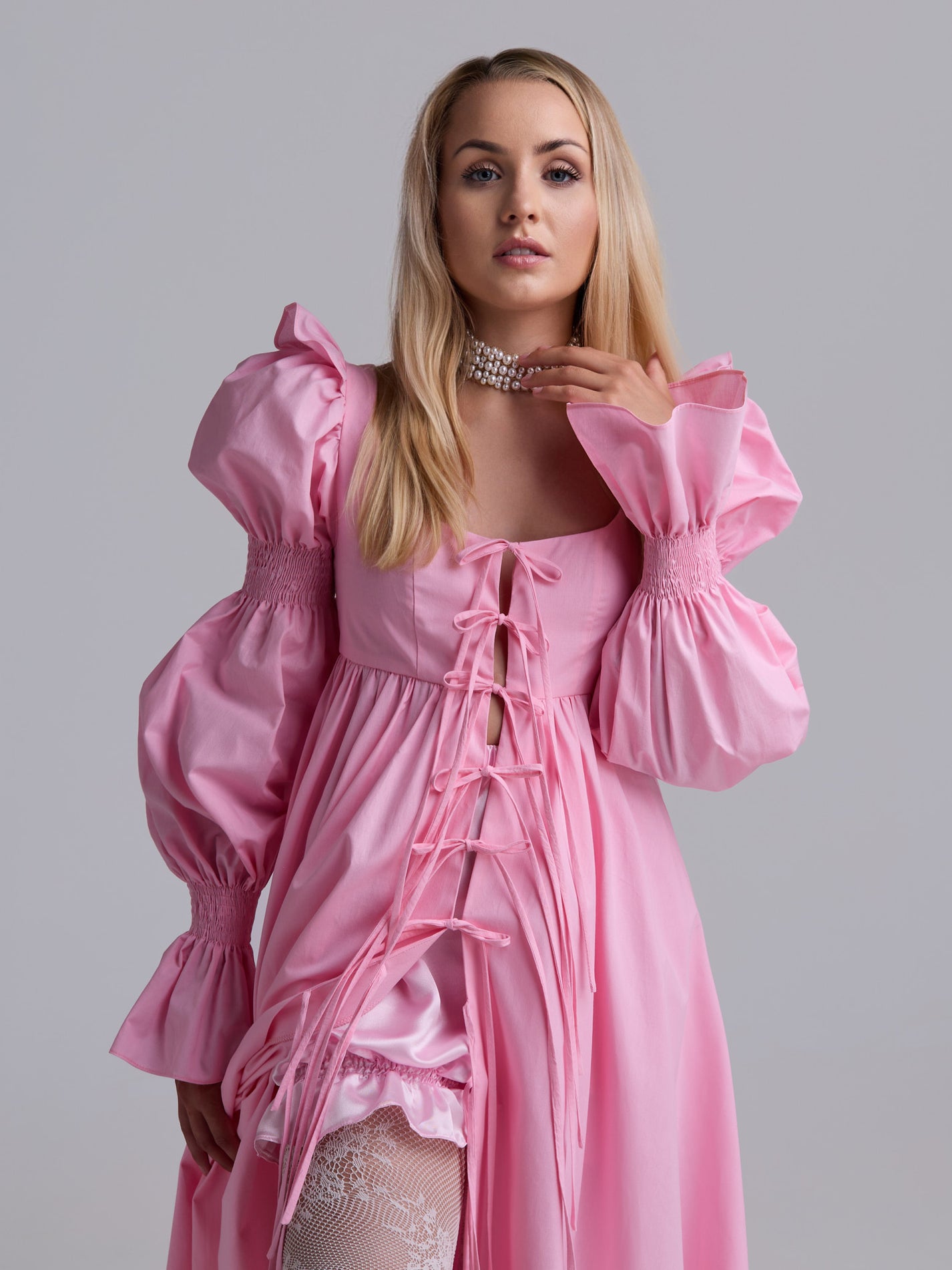 Brigitte dress in cream main image 0